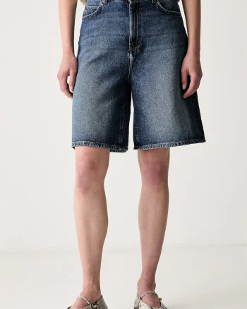 Weekend Max Mara pantaloni scurți pentru femei din denim WKDDONNOLA