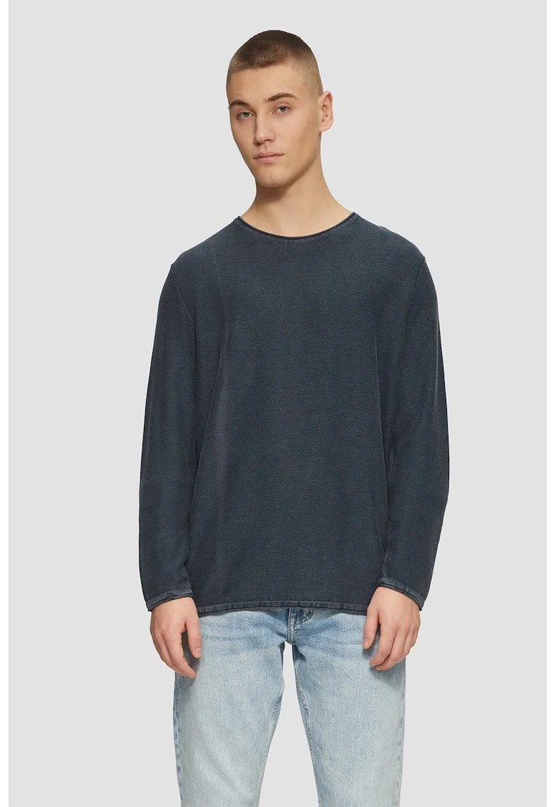 Pulover regular-fit, Gri antracit
