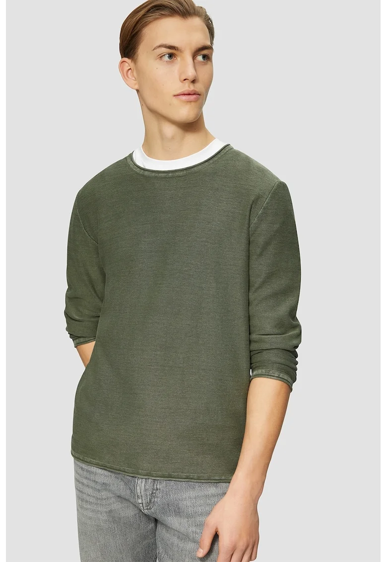 Pulover regular-fit, Verde sparanghel