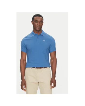 Tricou polo barbati  MML0358BU67, Bumbac, Albastru, Albastru