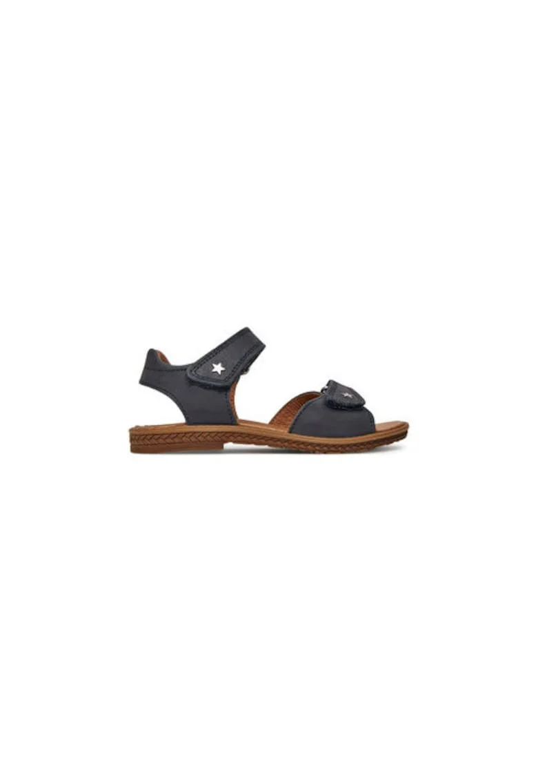Sandale fete, 7889800,  Piele naturala, 65499, Bleumarin