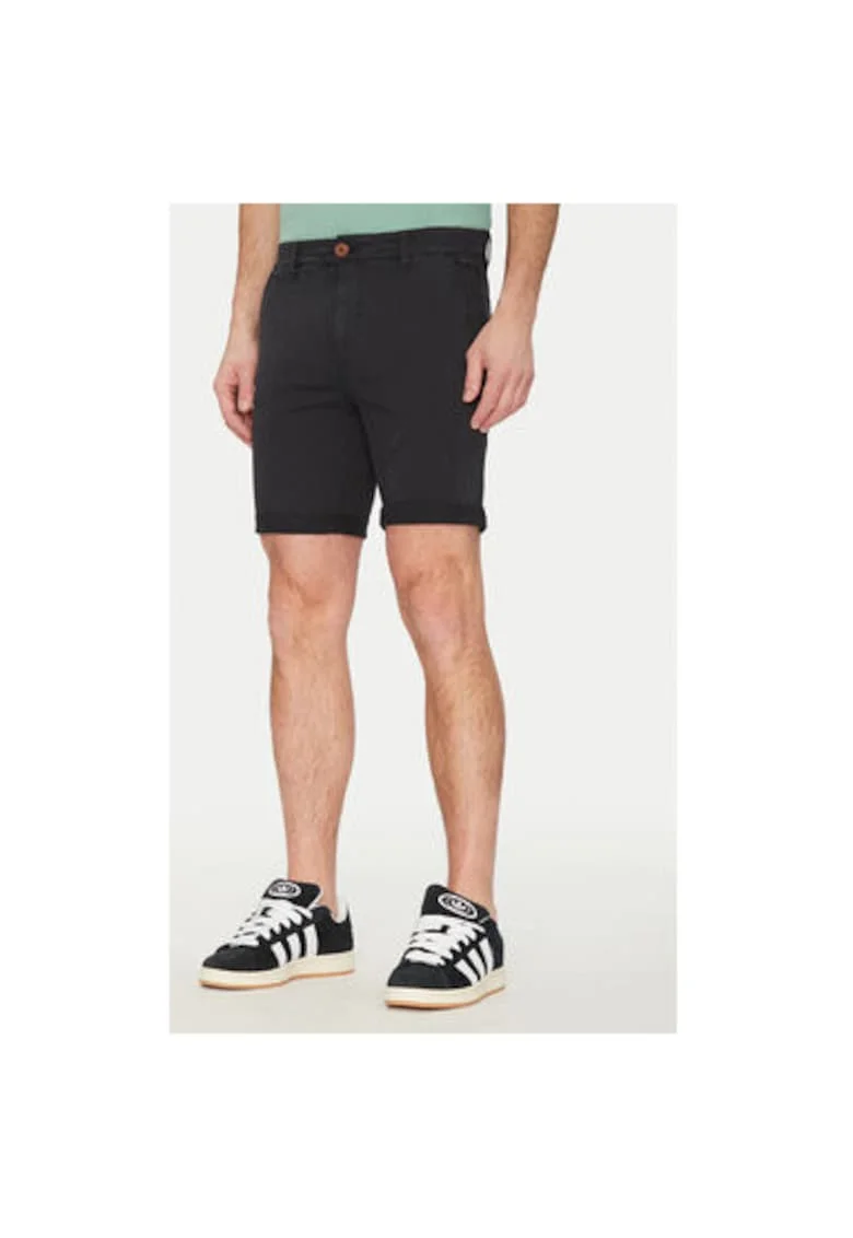 Pantaloni scurti barbati  20717939, Bumbac, 467963, Negru