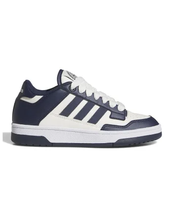 Pantofi sport Rapid Court low-cut, Alb/Bleumarin