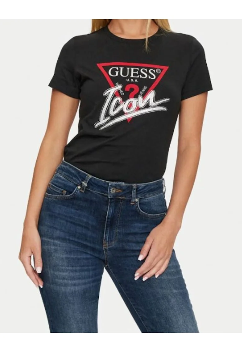 Tricou dama  bumbac, negru