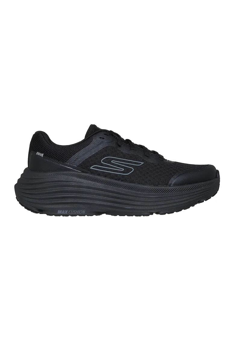 Pantofi sport de plasa cu brant moale, pentru alergare Max, Negru