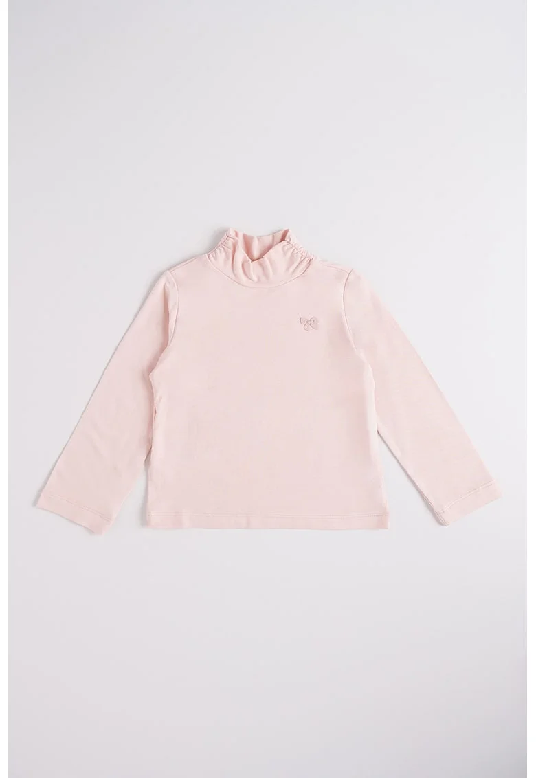 Bluza cu guler scurt, Piersica