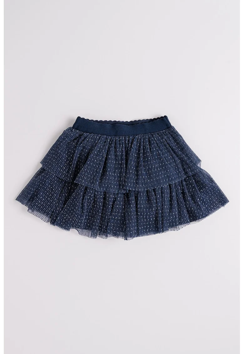 Fusta stralucitoare de tul, Bleumarin