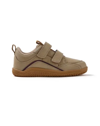 Pantofi sport cu velcro, Maro taupe1, Maro taupe