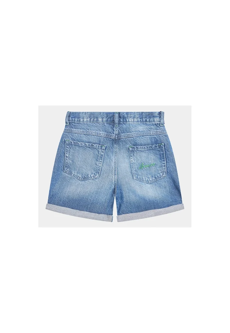 Pantaloni scurti copii,  Lyocell, Albastru