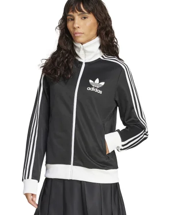 Bluza de trening cu fermoar si detaliu logo Heritage, Alb optic/Gri inchis