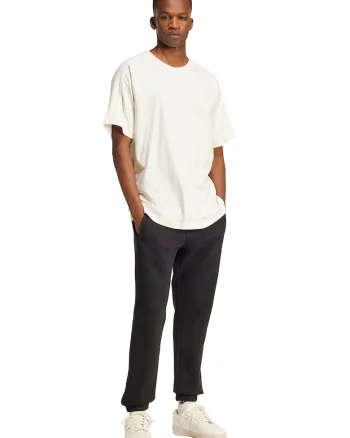 Tricou lejer din bumbac cu maneci raglan Essentials, Alb murdar