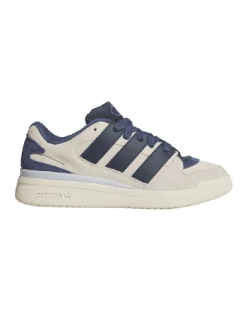 Pantofi sport cu detalii din piele intoarsa Forum2000, Albastru inchis/Bej deschis