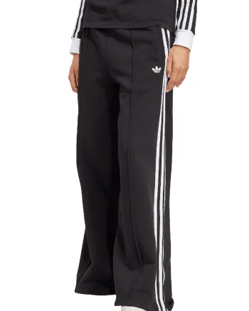 Pantaloni de trening cu croiala ampla si buzunare laterale, Negru