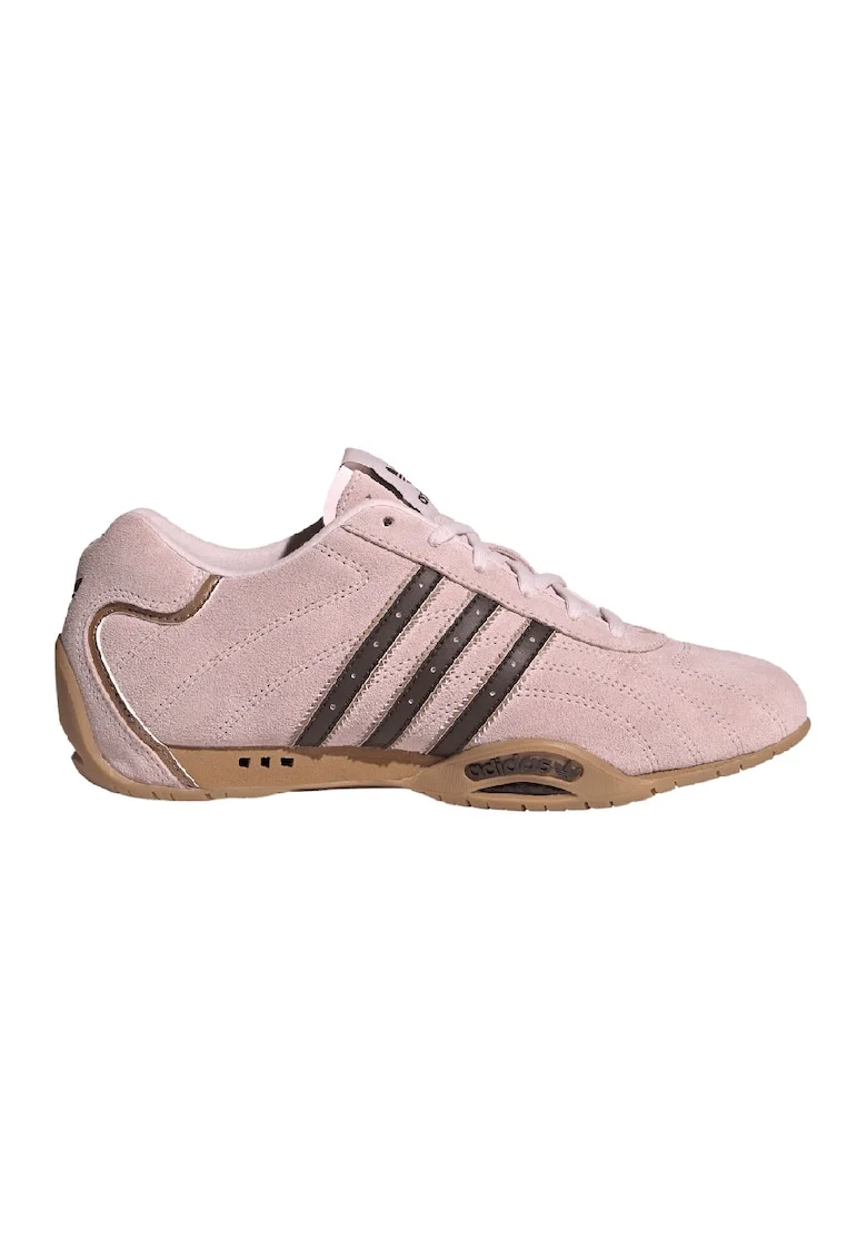 Pantofi sport din piele si piele intoarsa Adirace, Roz