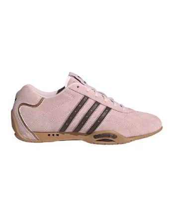Pantofi sport din piele si piele intoarsa Adirace, Roz