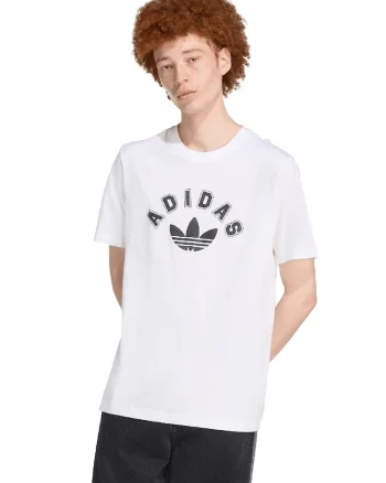 Tricou din bumbac cu imprimeu logo, Alb