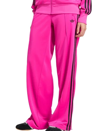 Pantaloni de trening lejeri cu terminatie cu fermoar Firebird, Negru/Fucsia