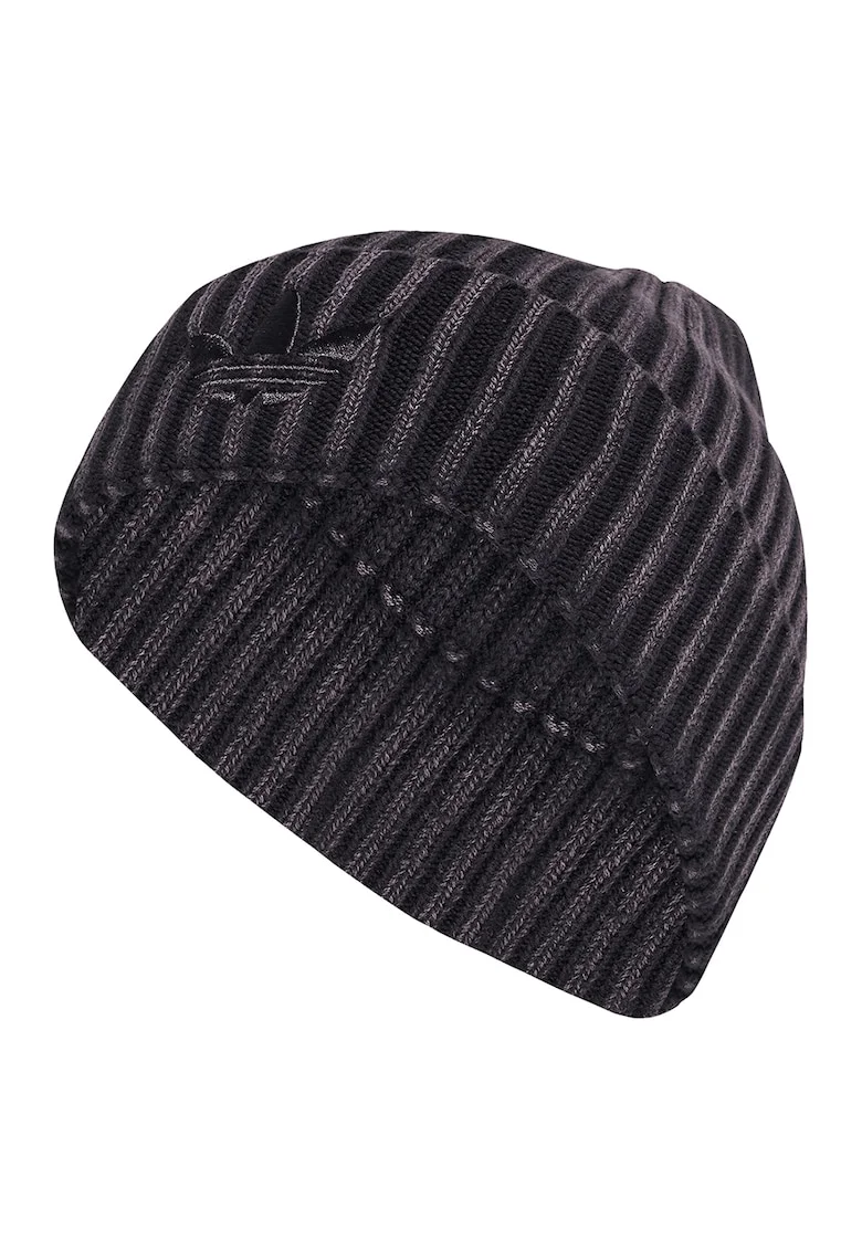 Caciula unisex cu logo, Negru/Lila