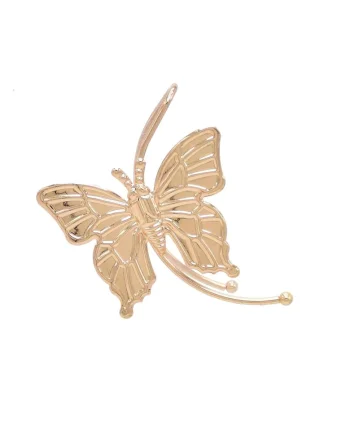 Cercel auriu, ear cuff, forma de fluture, Tonnis C2,
