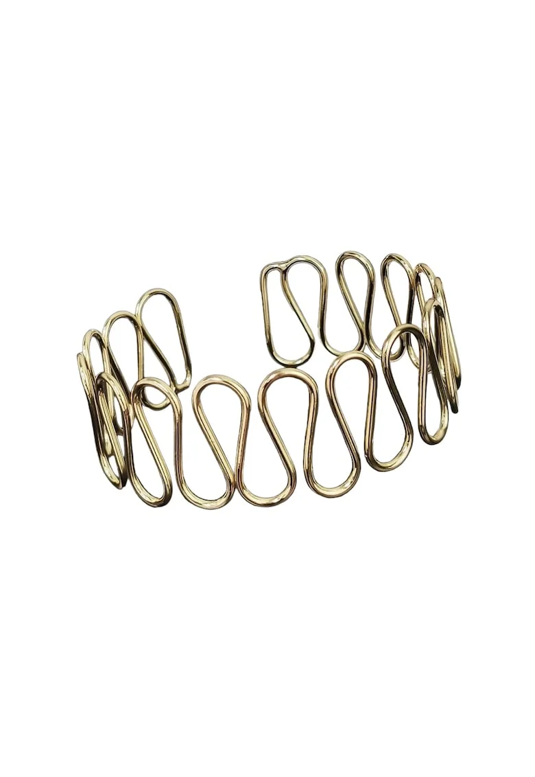 Colier choker, auriu, Carlina C13,