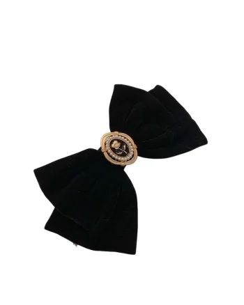 Funda de par, neagra, cu accesoriu vintage, Athanasia C10