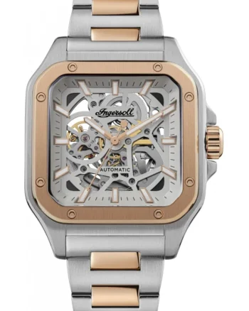 Ceas de bărbati  I14502, mecanism automatic, otel, cadran pătrat