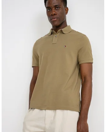Tricou polo din amestec de bumbac organic