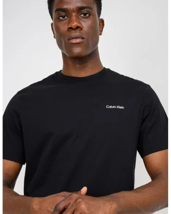 Tricou regular fit din bumbac, Negru