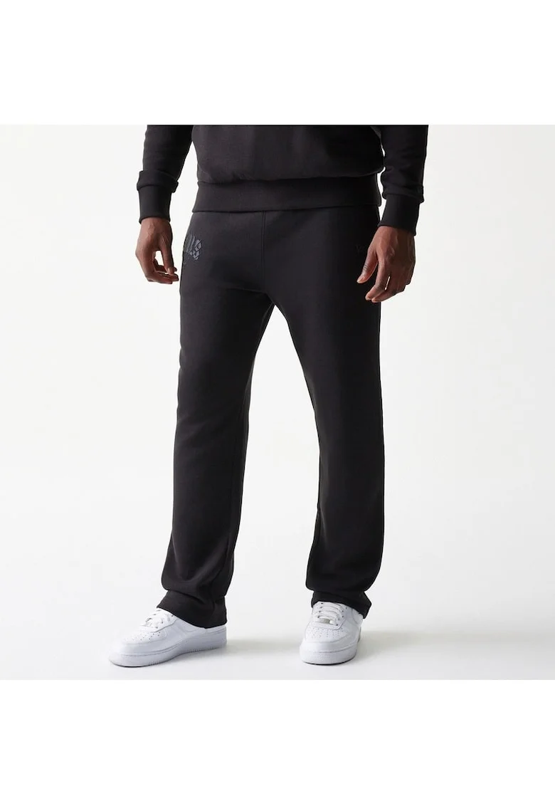 Pantaloni barbati NBA CORE PLUS STRGHT JOGGER,  Bumbac, Negru, Negru