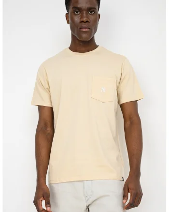 ’47, Tricou cu buzunar aplicat Neyyan Micro, Bej