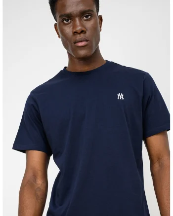 ’47, Tricou cu broderie logo discreta Neyyan Base Runner, Bleumarin