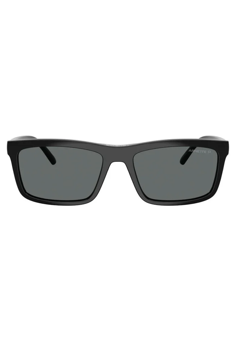 Ochelari de soare  AN4333, plastic, rectangular, 55mm, culoare uniforma