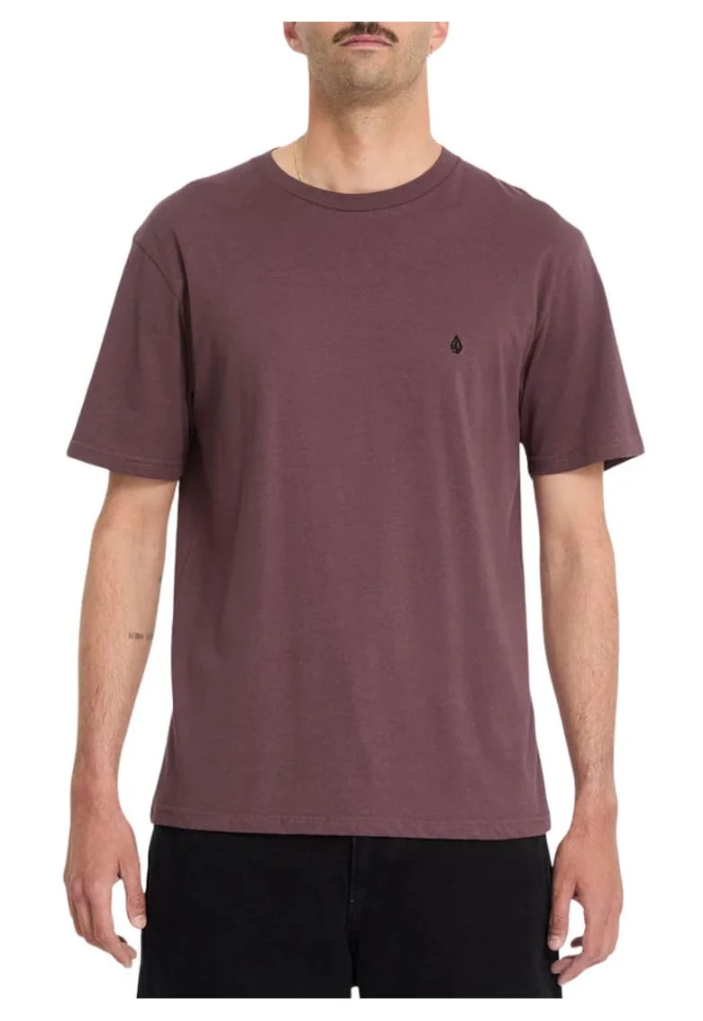 Tricou cu decolteu la baza gatului Stone Blanks