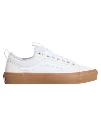 Tenisi cu garnituri din piele intoarsa Skate Old Skool