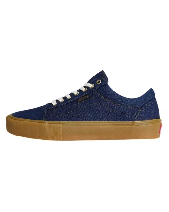Tenisi unisex din denim Skate Old Skool
