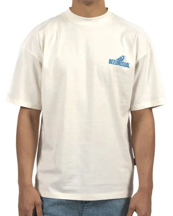 Tricou supradimensionat din bumbac cu imprimeu grafic pe partea din spate