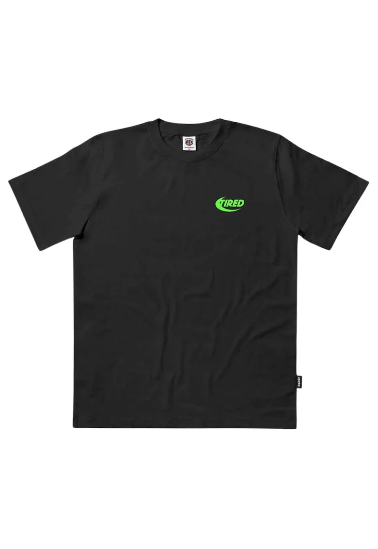 Tricou cu logo contrastant