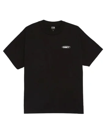 Tricou cu imprimeu logo si text Global Impact