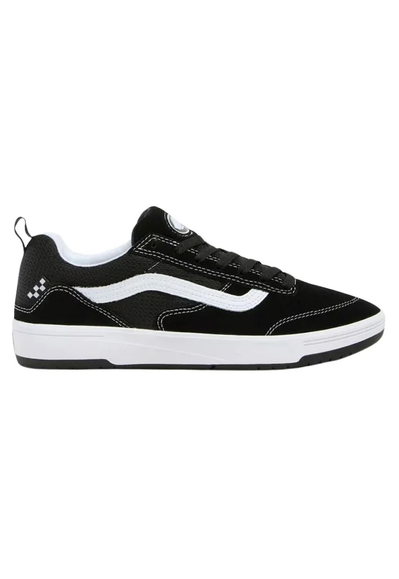 Tenisi cu profil jos din piele intoarsa Skate Zahba
