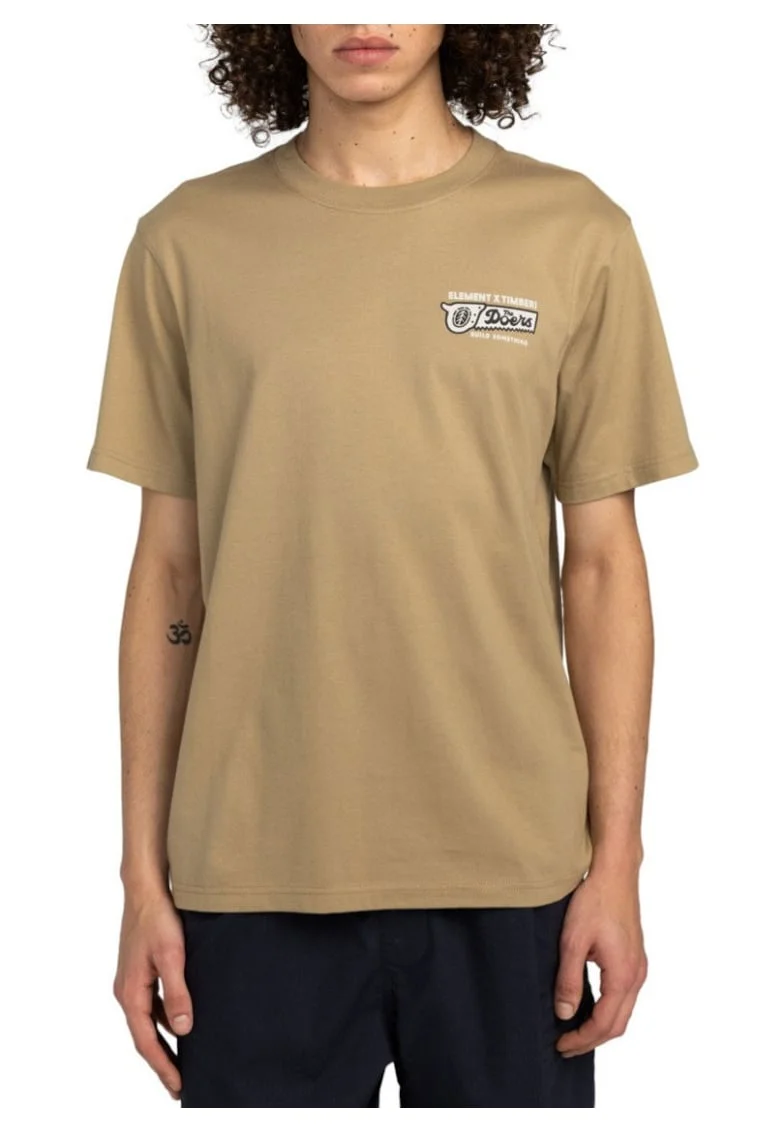Tricou din bumbac organic cu imprimeu grafic pe spate