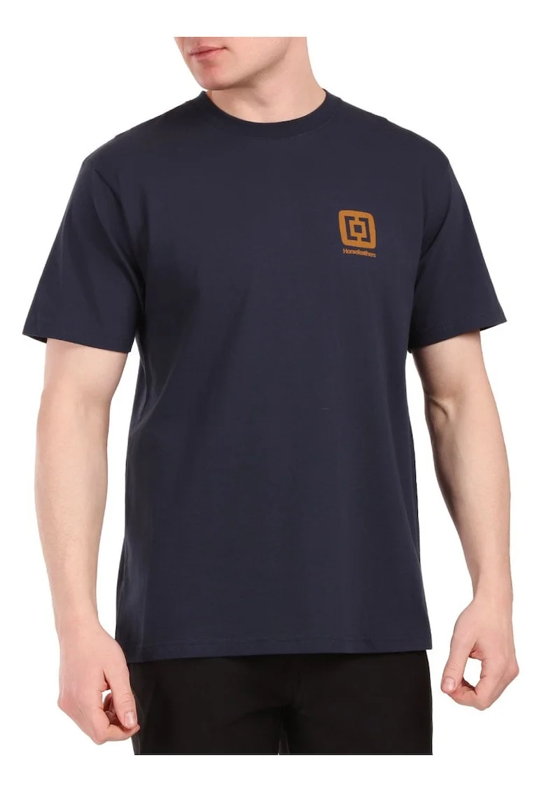 Tricou regular cu decolteu rotund