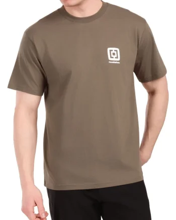 Tricou regular fit de bumbac cu maneci scurte
