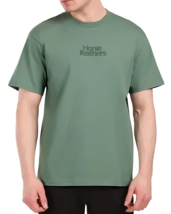 Tricou din bumbac cu maneci scurte si text