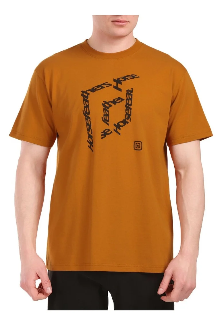 Tricou regular fit cu decolteu rotund