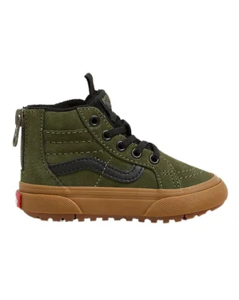 Tenisi cu profil mediu din piele intoarsa Mte Sk8-Hi Zip Tod