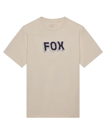 Tricou cu imprimeu logo si decolteu la baza gatului din bumbac