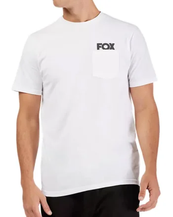 Tricou din bumbac cu buzunar Fox Big Premium