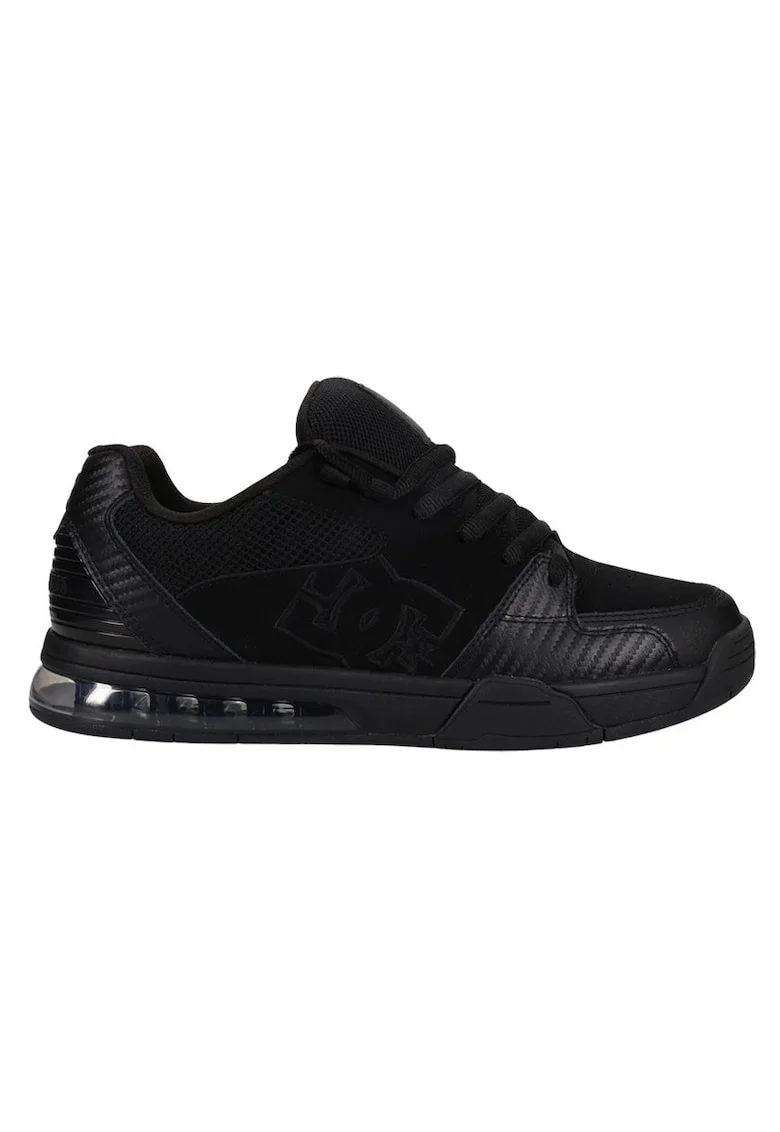 Pantofi sport din piele intoarsa cu inserii de piele ecologica
