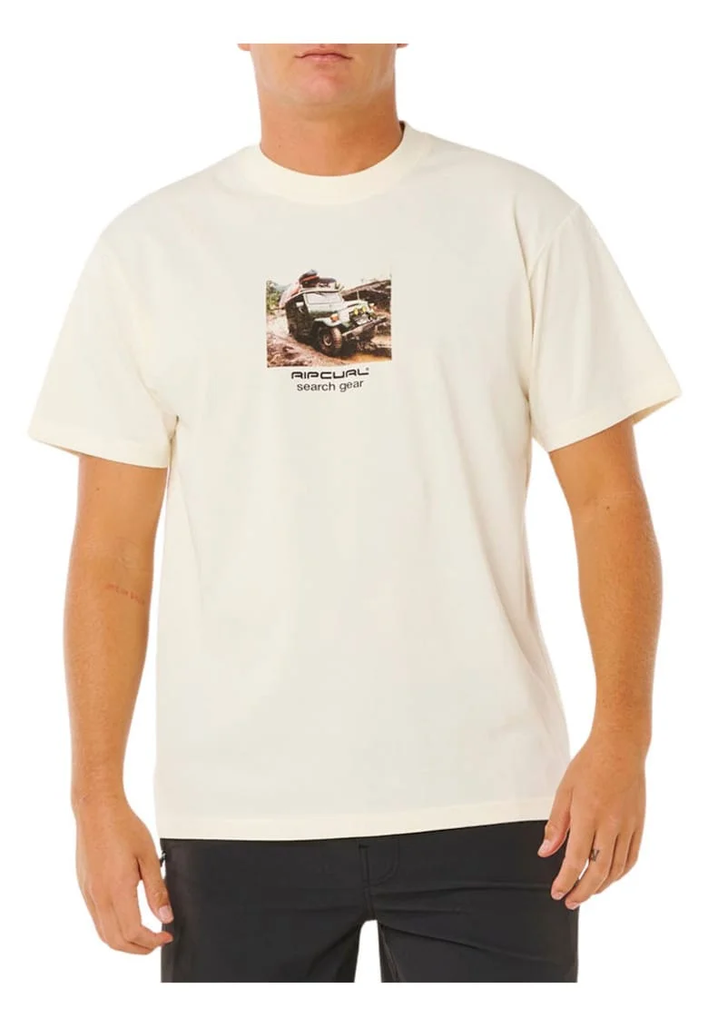 Tricou regular fit din bumbac cu model grafic pe partea din spate