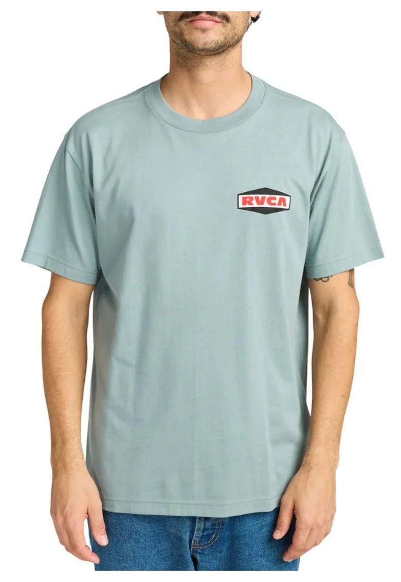 Tricou  verde, croiala lejera, bumbac organic, Verde menta